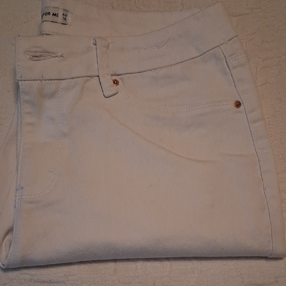 Royalty For Me White Jeans - Size 14